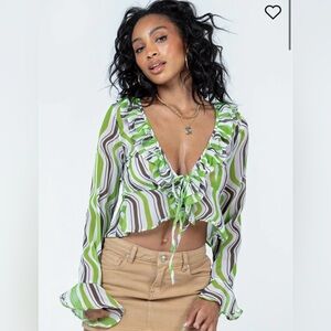 NWT COLBY LONG SLEEVE TOP, 2